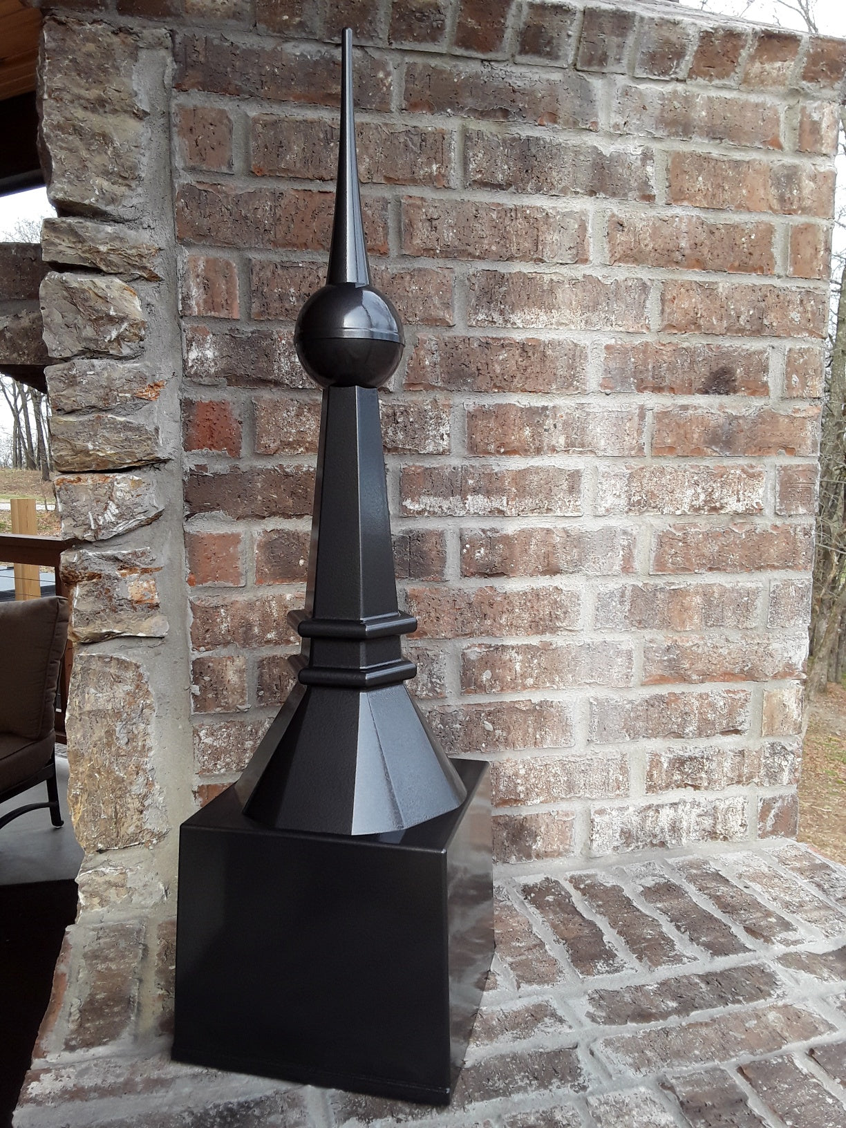 36" Old Chicago Style Roof Finial - Painted