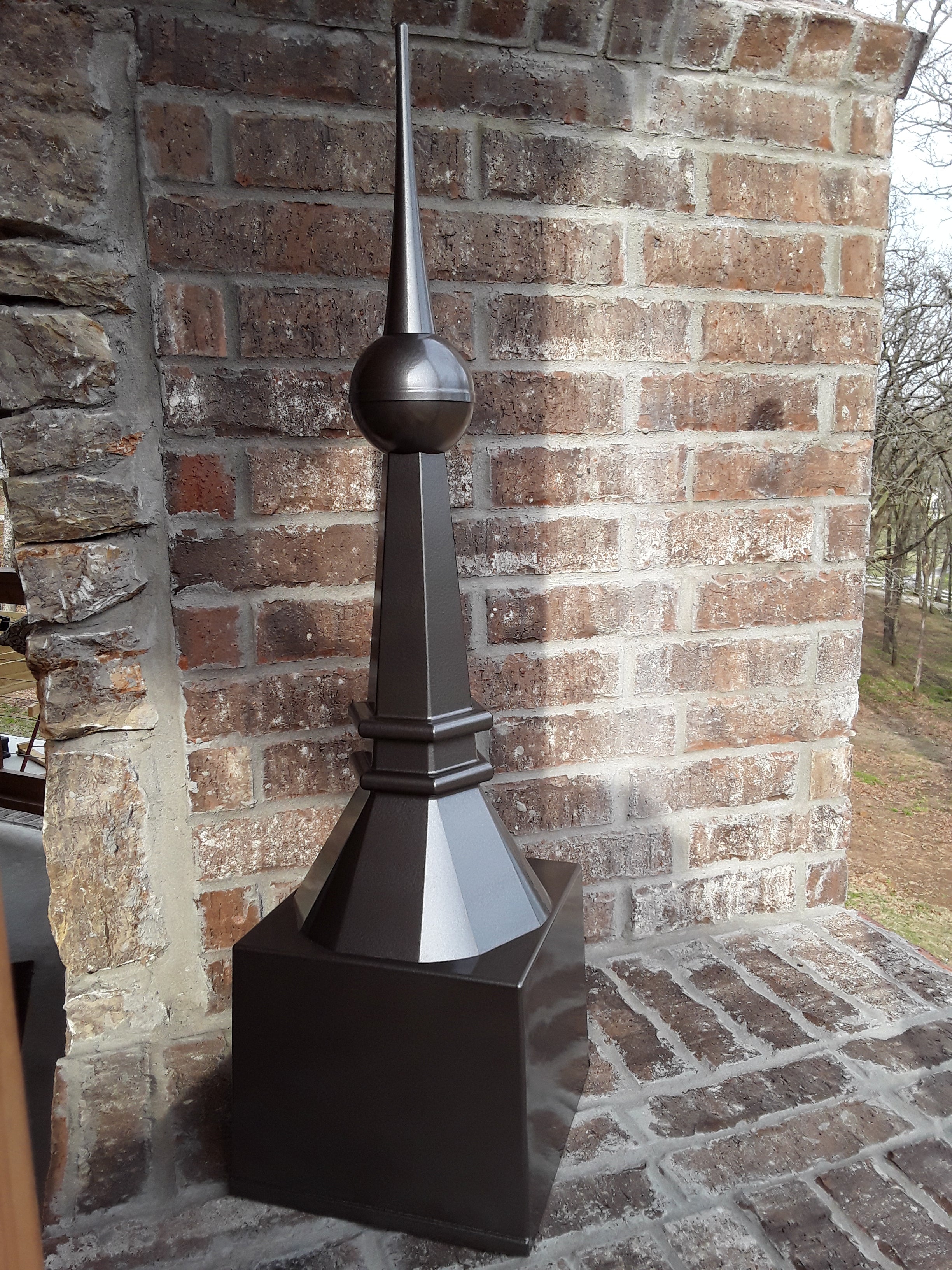 36" Old Chicago Style Roof Finial - Painted