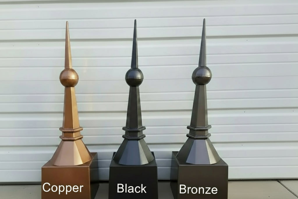 36" Old Chicago Style Roof Finial - Painted