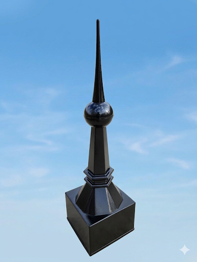 36" Old Chicago Style Roof Finial - Painted